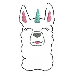 Stickdatei - LamaHorn